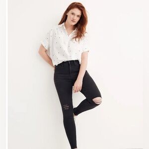 Madewell 9” mid rise skinny jean